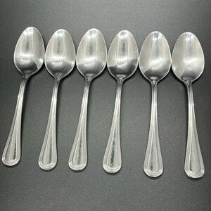 Oneida Infuse Table Spoon Set 6 Silverware Stainless Steel Flatwear replacement
